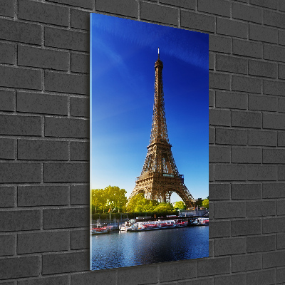 Tableau sur verre Tour Eiffel France