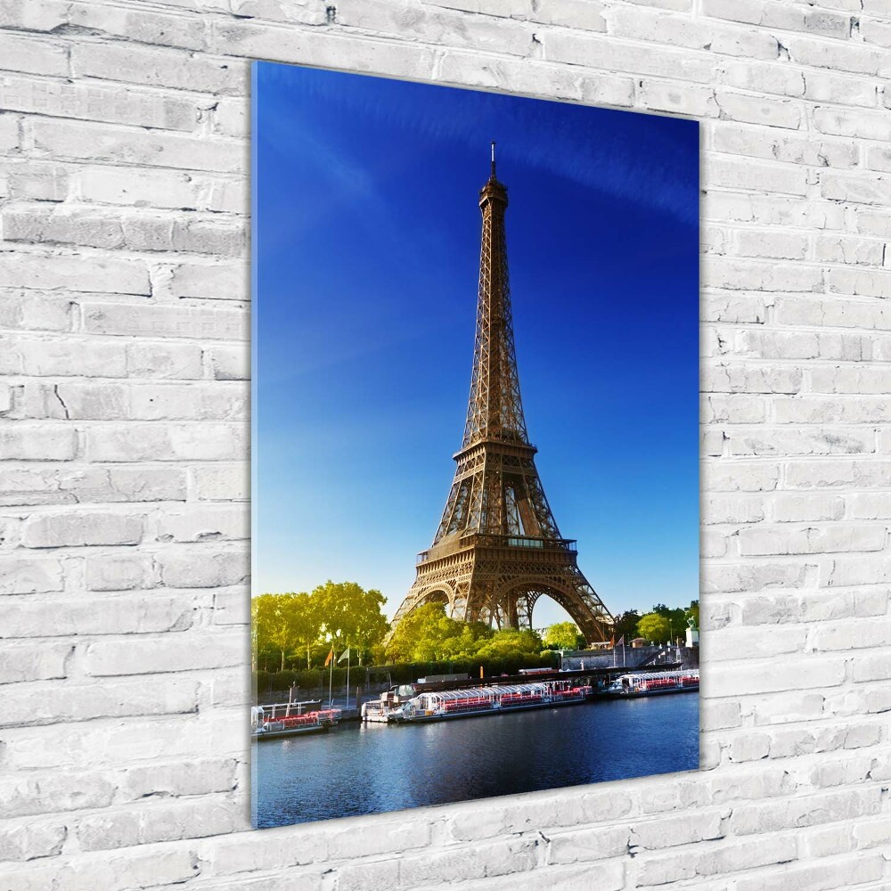 Tableau sur verre Tour Eiffel France