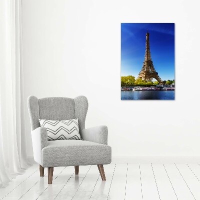 Tableau sur verre Tour Eiffel France