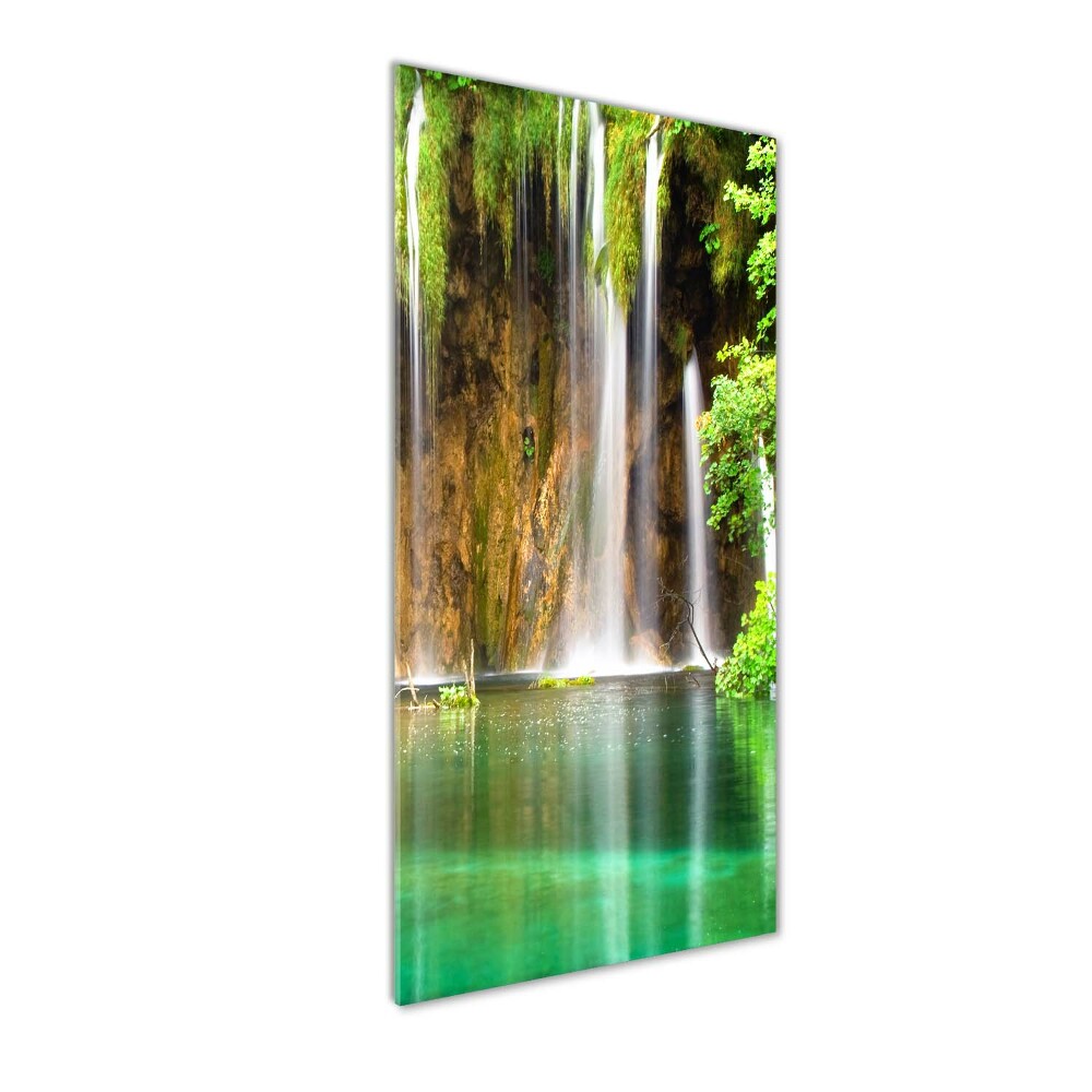 Tableau sur verre Lacs de Plitvice