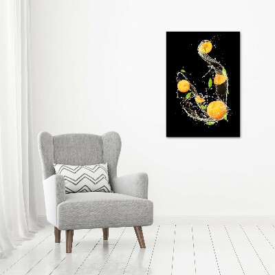 Tableau imprimé sur verre Oranges