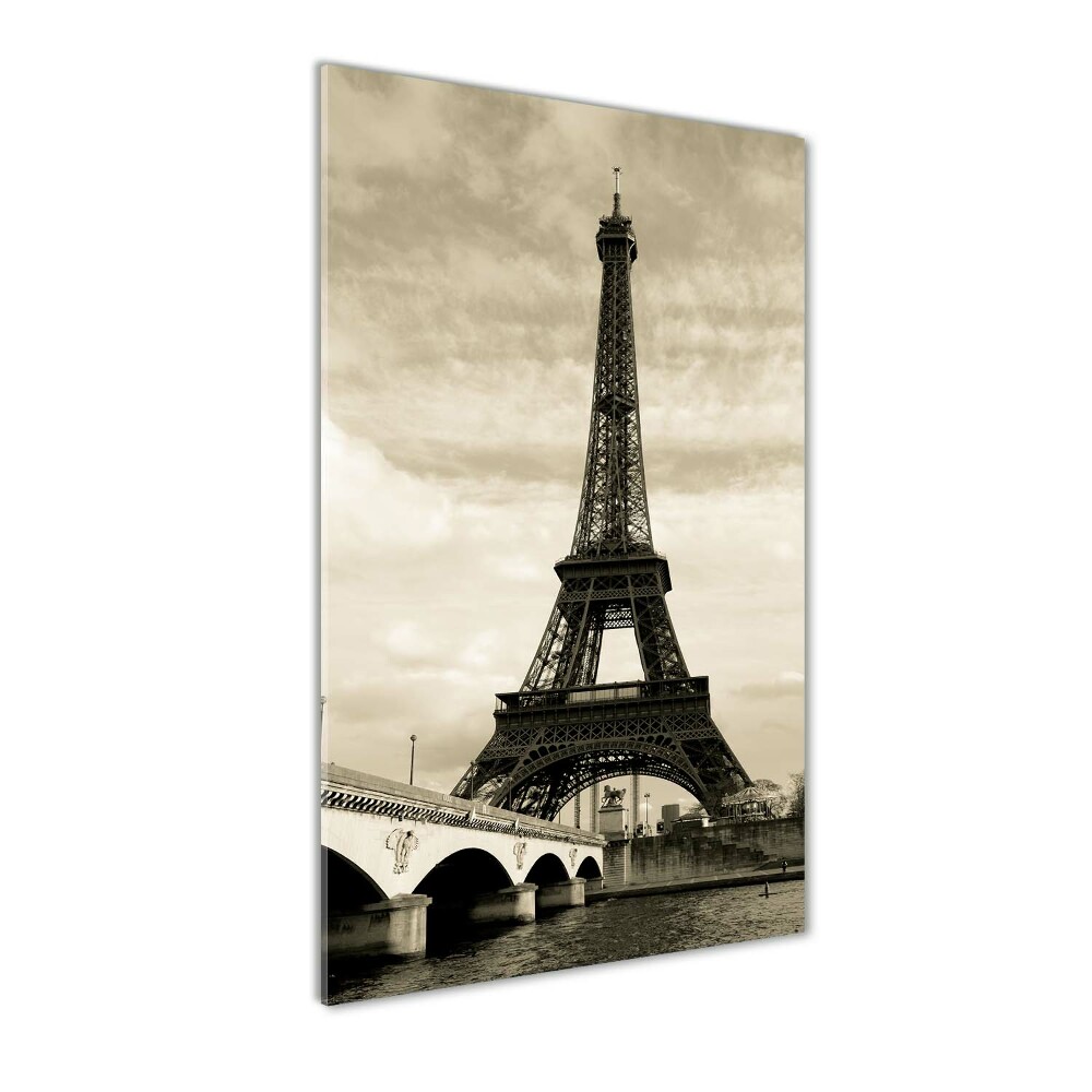 Tableau sur verre Tour Eiffel Paris