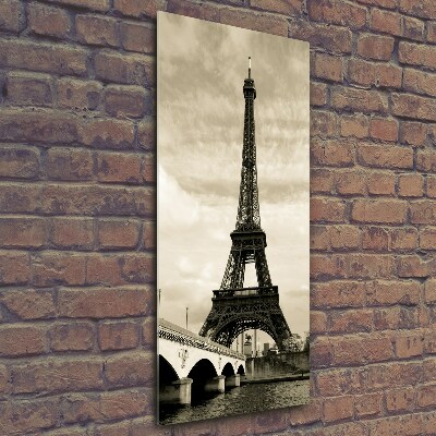 Tableau sur verre Tour Eiffel Paris