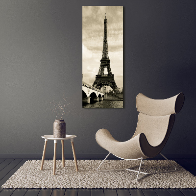 Tableau sur verre Tour Eiffel Paris