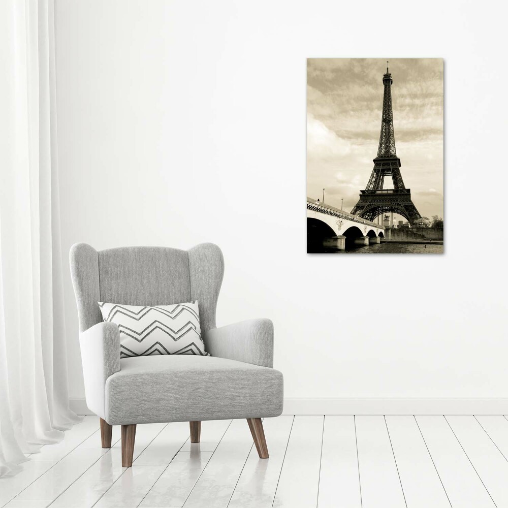 Tableau sur verre Tour Eiffel Paris