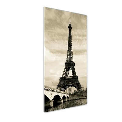 Tableau sur verre Tour Eiffel Paris