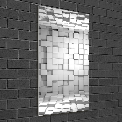 Tableau verre imprimé Cubes