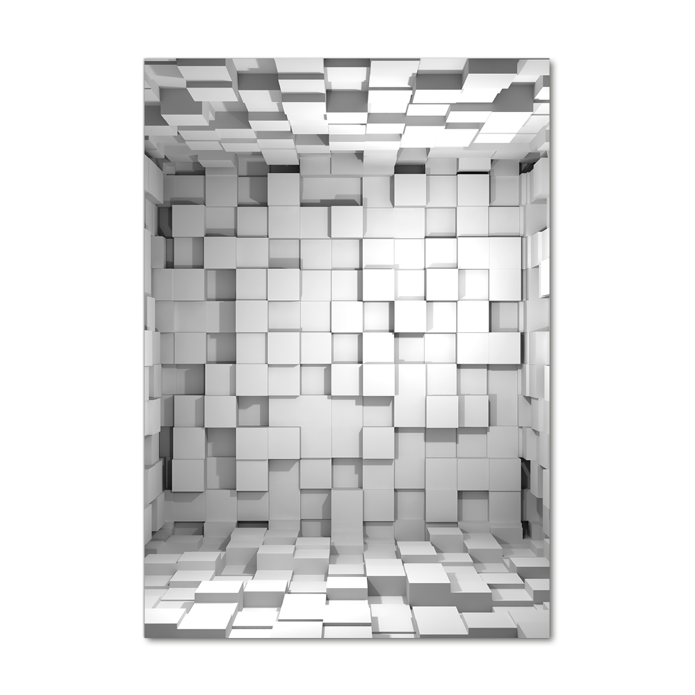 Tableau verre imprimé Cubes