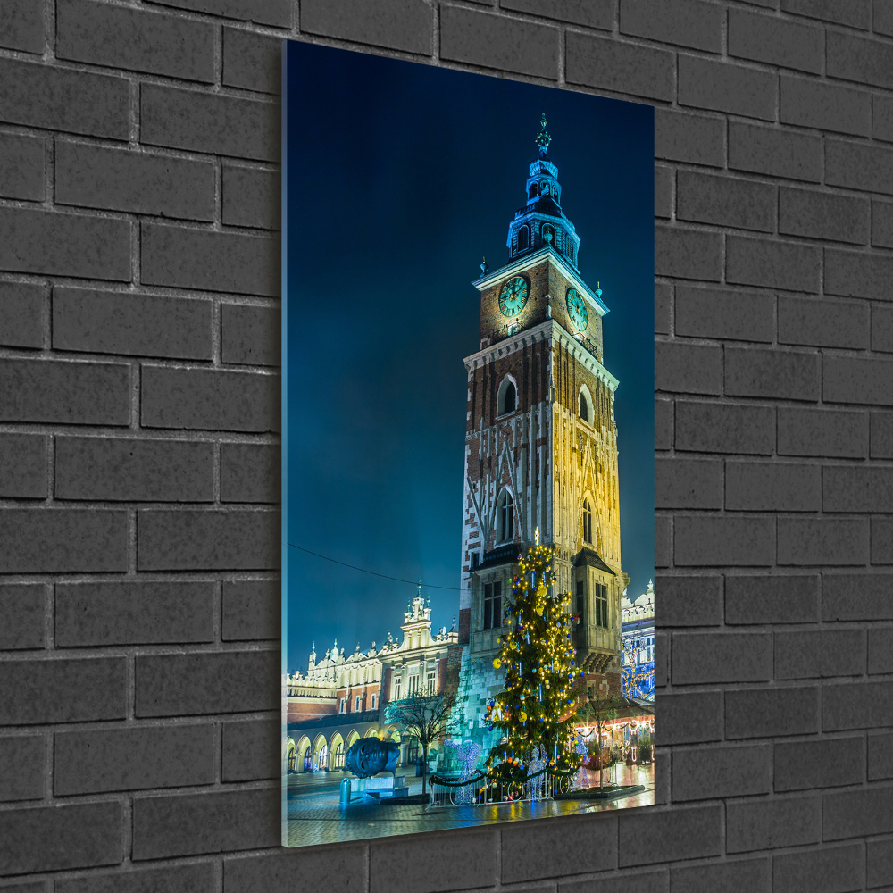 Tableau photo sur verre Cracovie Pologne