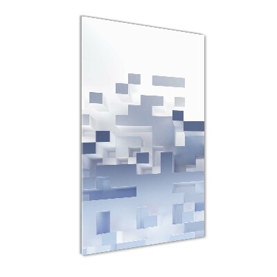 Tableau photo sur verre Cubes abstraits