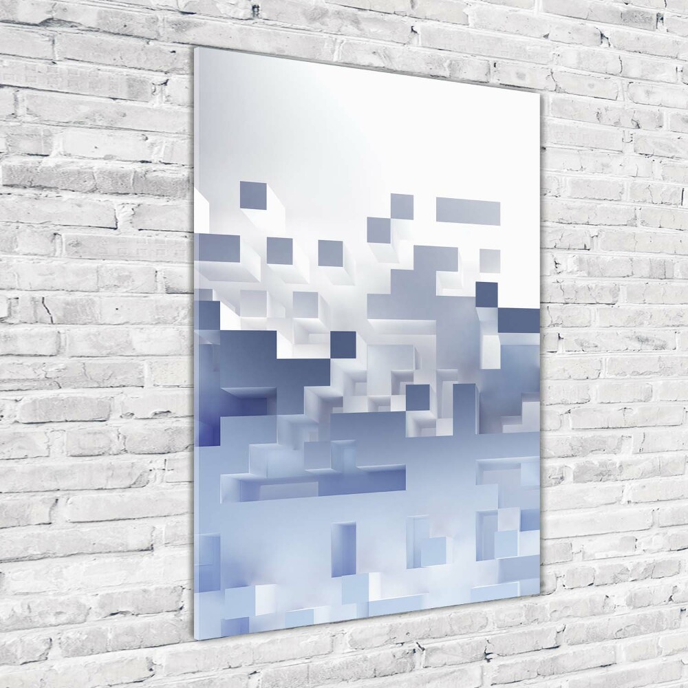 Tableau photo sur verre Cubes abstraits