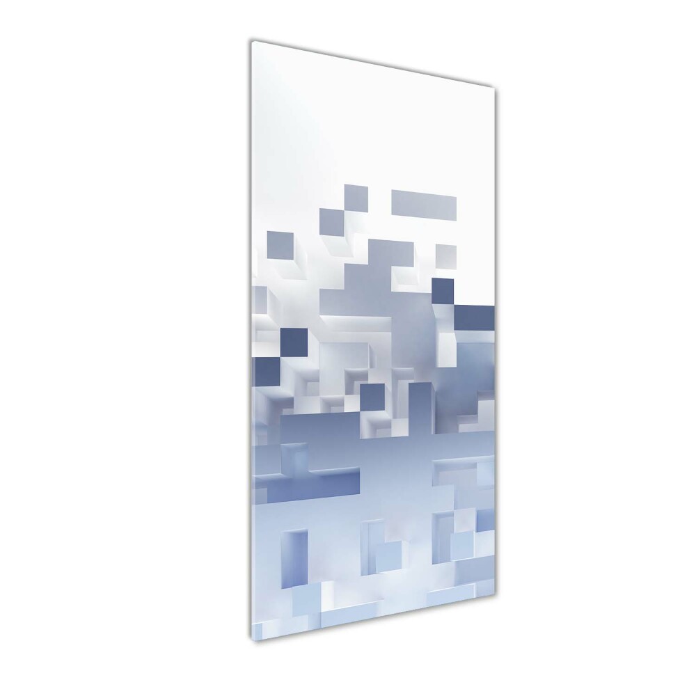 Tableau photo sur verre Cubes abstraits