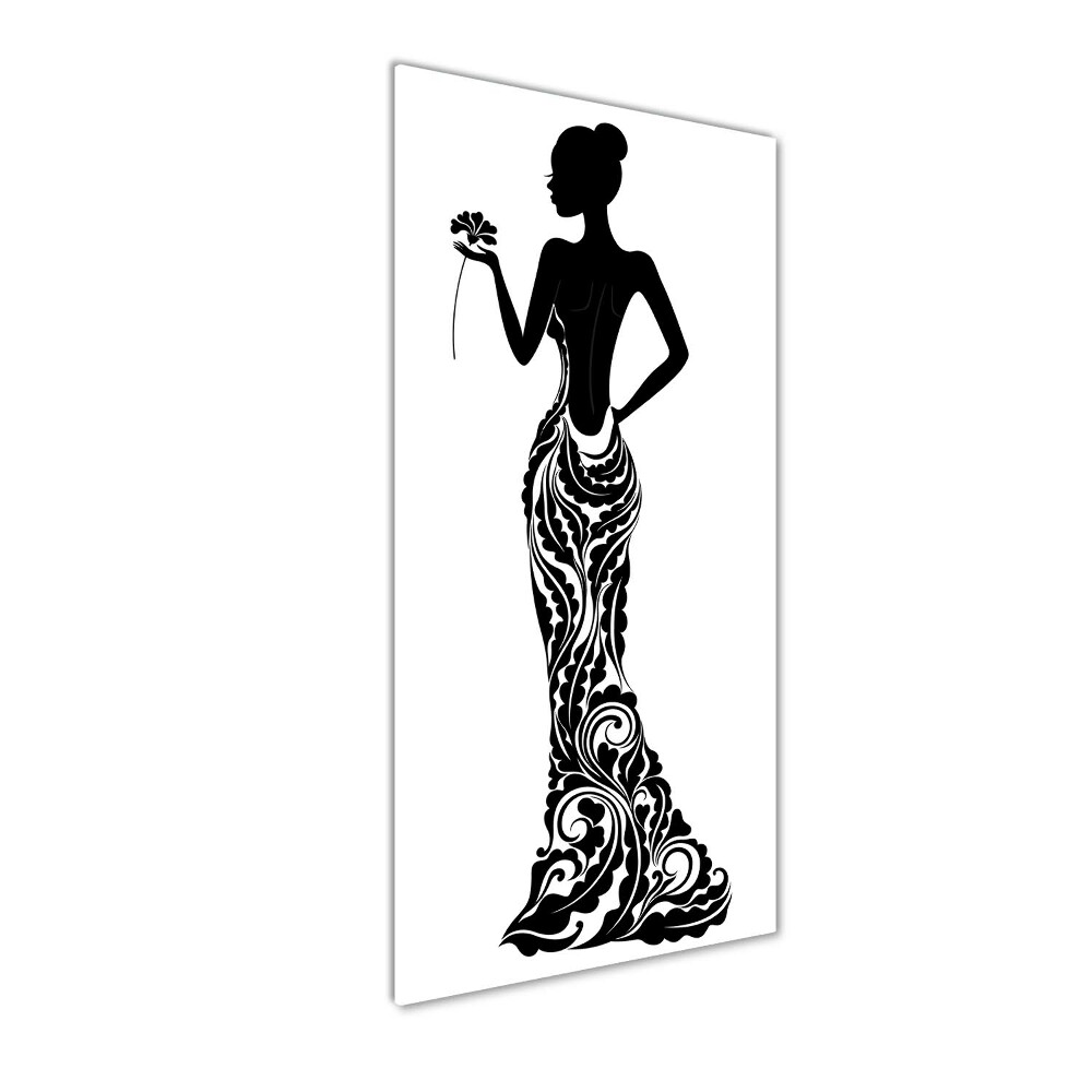 Tableau photo sur verre Illustration de mode