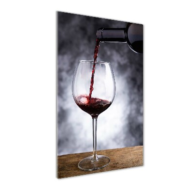 Tableau photo sur verre Vin rouge