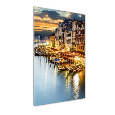 Tableau photo sur verre Venise