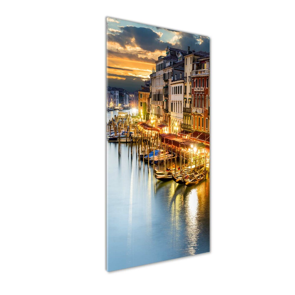 Tableau photo sur verre Venise