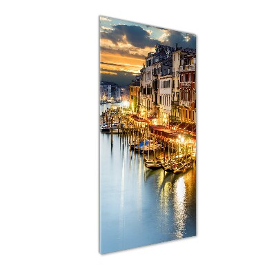 Tableau photo sur verre Venise