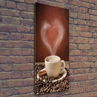 Tableau photo sur verre Café aromatique