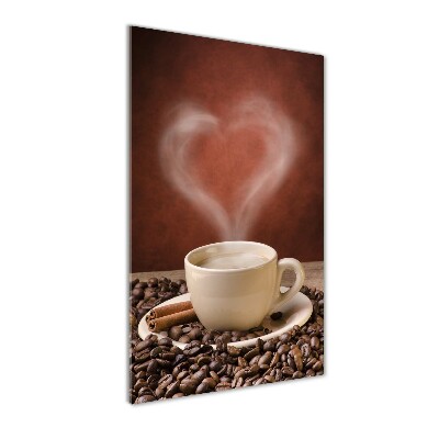 Tableau photo sur verre Café aromatique