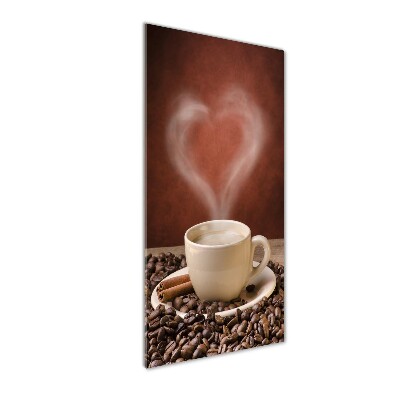 Tableau photo sur verre Café aromatique