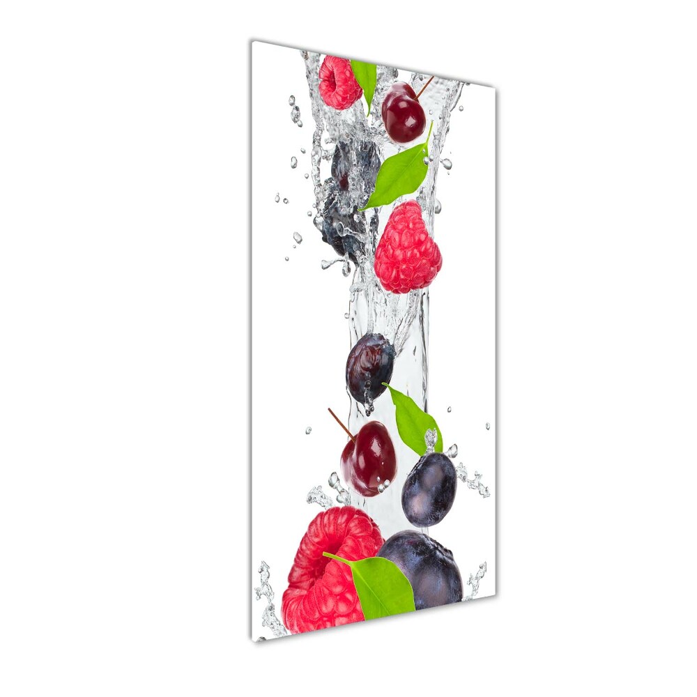 Tableau photo sur verre Fruits des bois