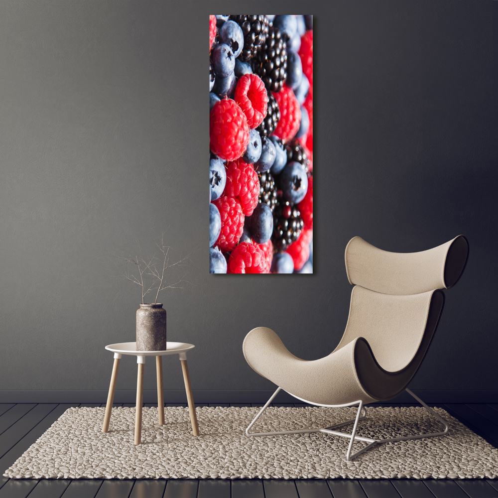 Tableau en verre Fruits des bois