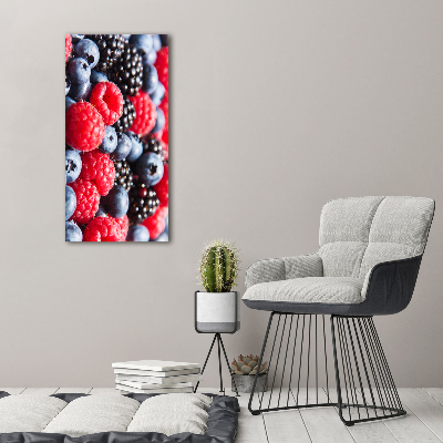 Tableau en verre Fruits des bois