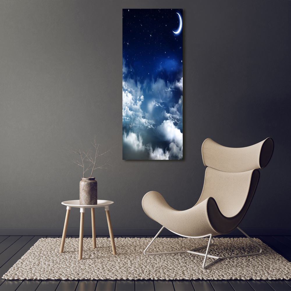 Tableau imprimé sur verre Ciel étoilé