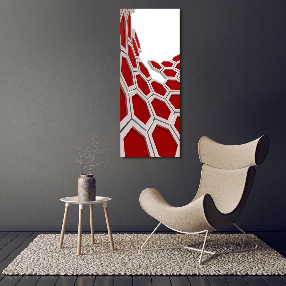 Tableau sur verre Abstrait 3D