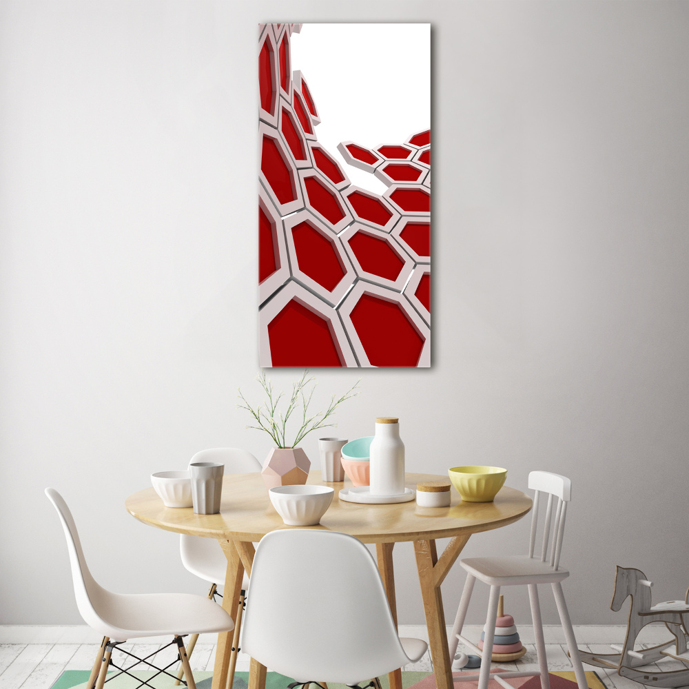 Tableau sur verre Abstrait 3D