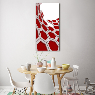 Tableau sur verre Abstrait 3D