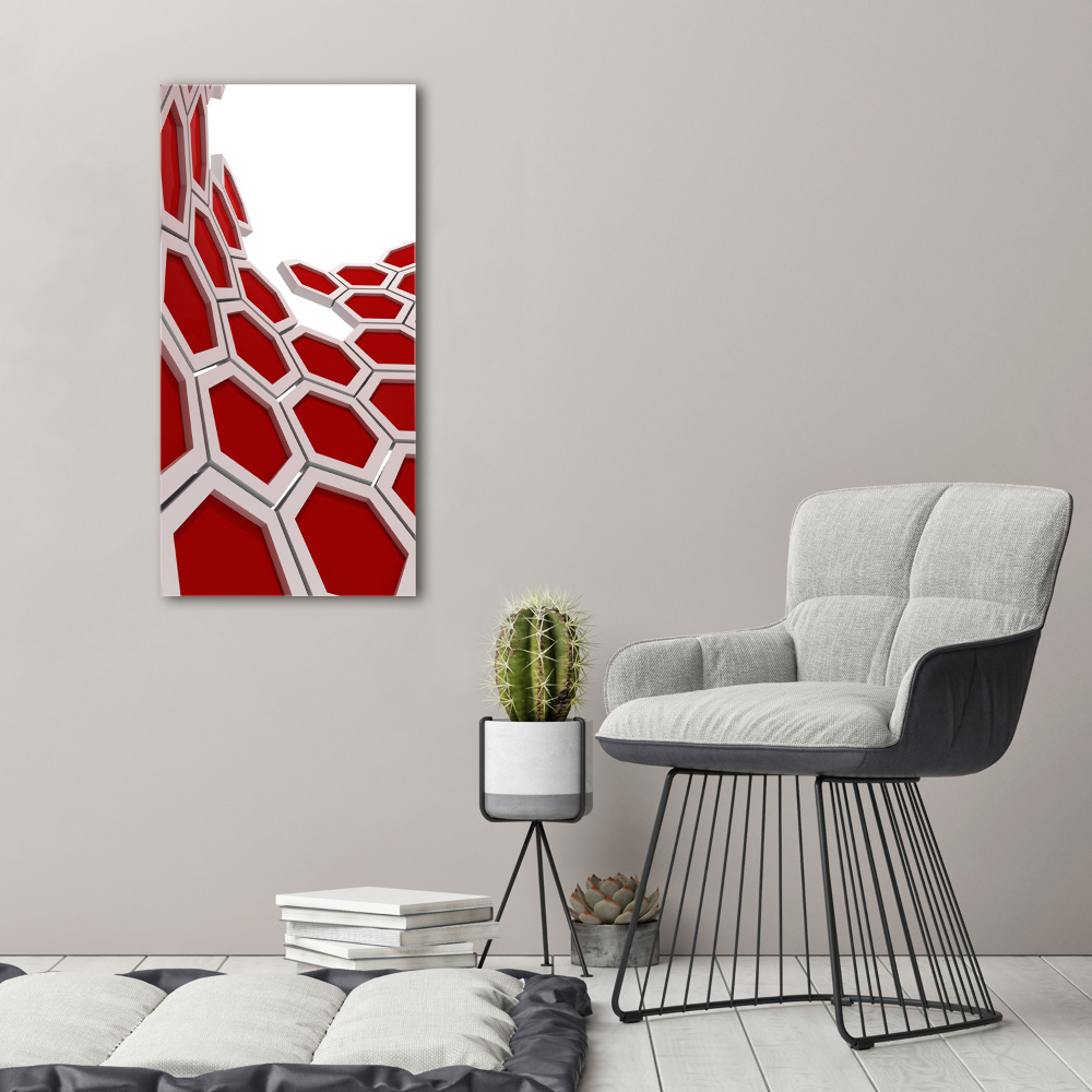 Tableau sur verre Abstrait 3D