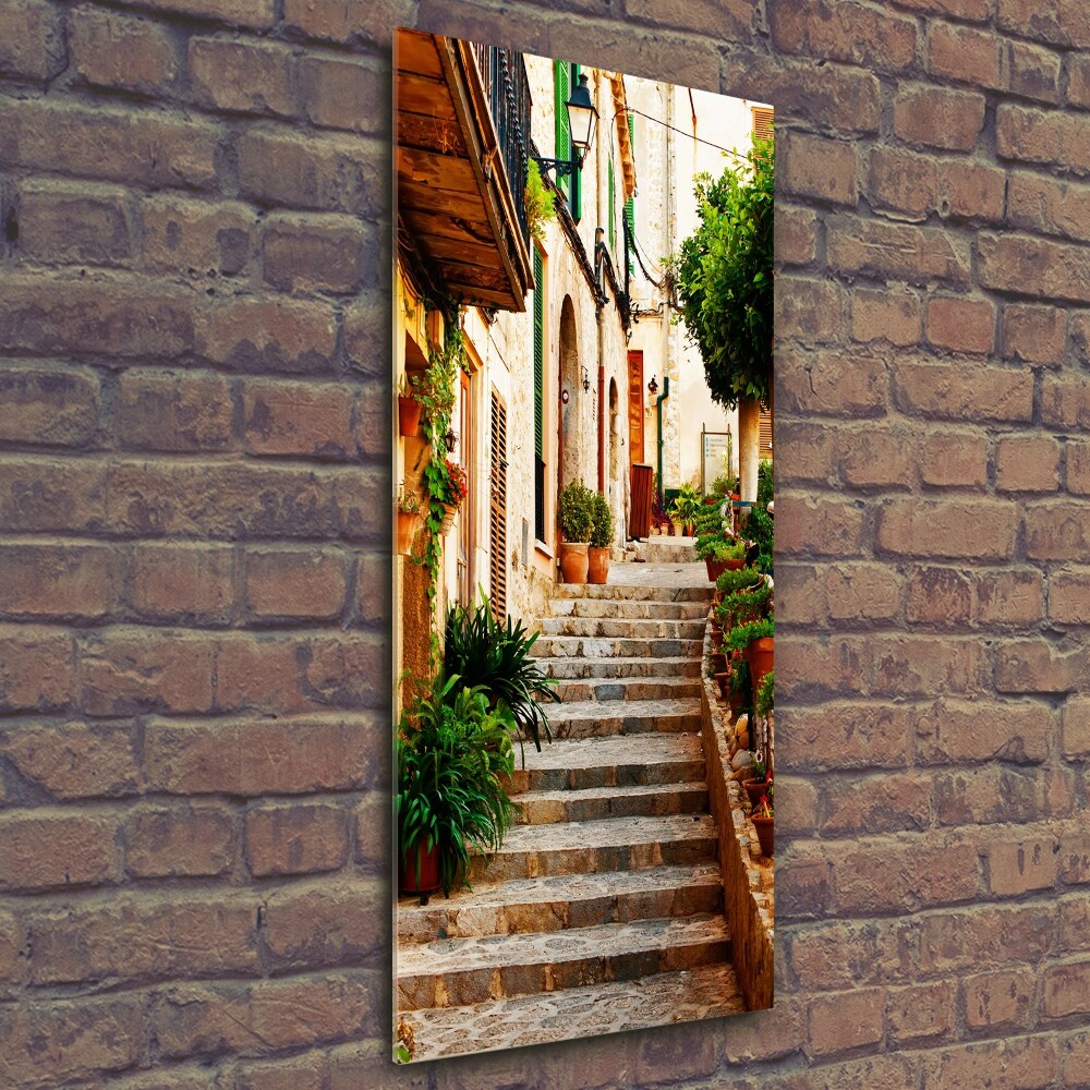 Tableau photo sur verre Ruelles en Espagne