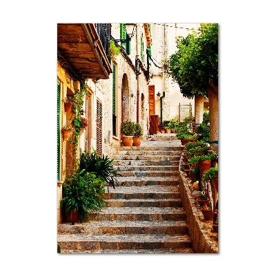 Tableau photo sur verre Ruelles en Espagne