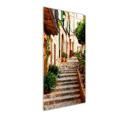 Tableau photo sur verre Ruelles en Espagne