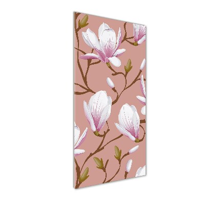 Tableau photo sur verre Magnolia