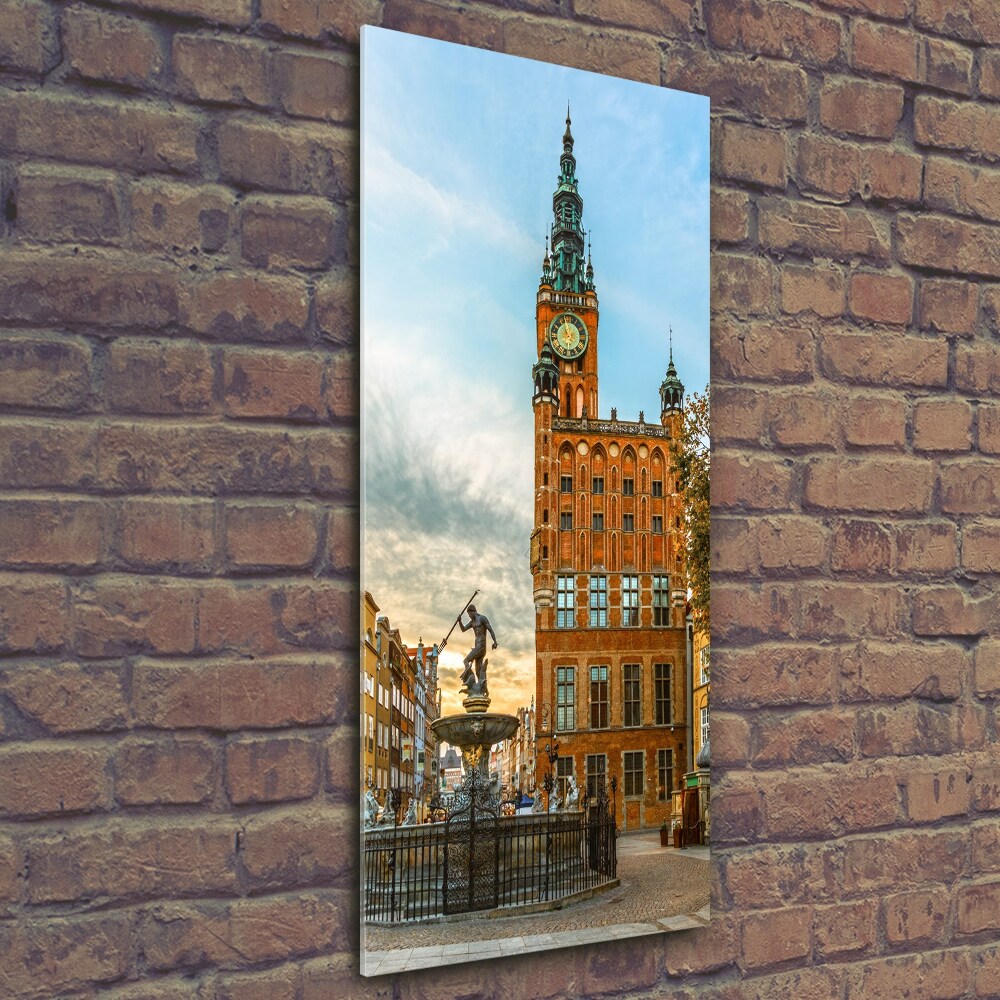 Tableau sur verre Gdansk Pologne