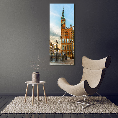 Tableau sur verre Gdansk Pologne