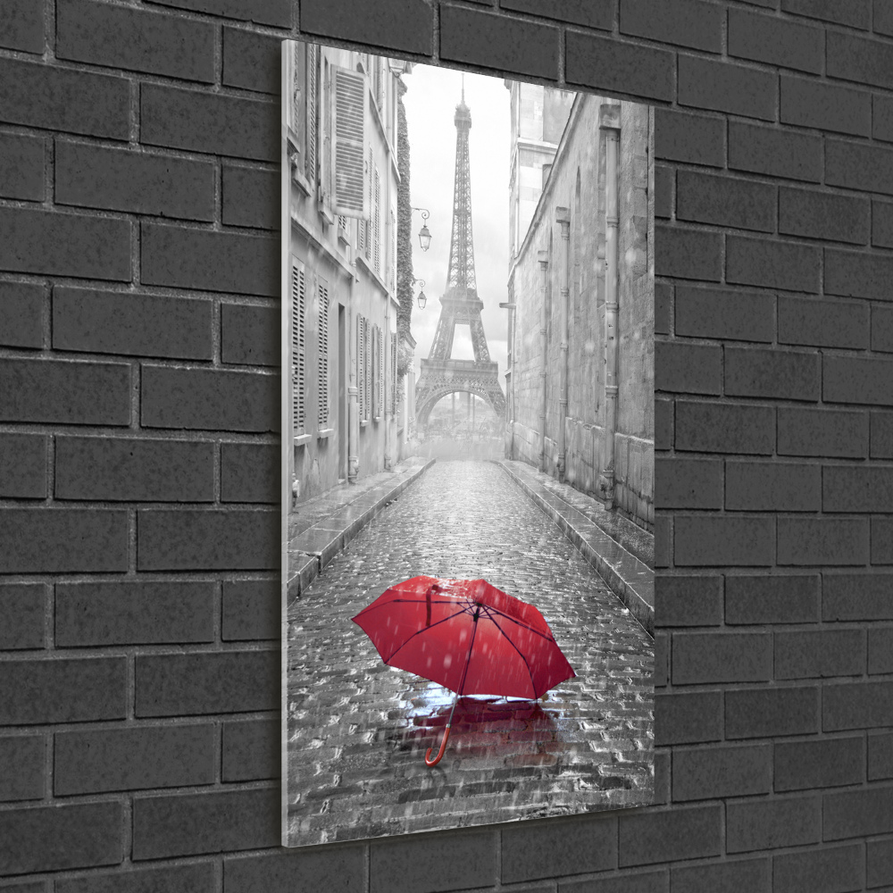 Tableau sur verre Parapluie France