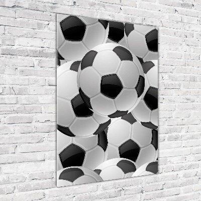 Tableau en verre Football