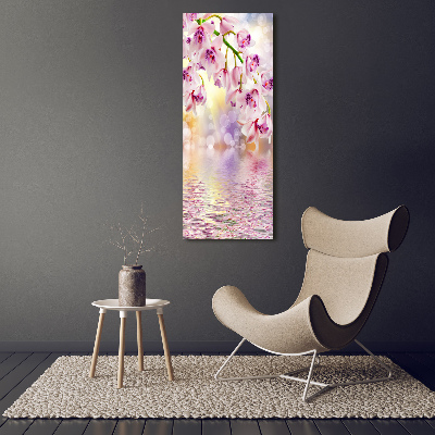 Tableau verre imprimé Orchidée