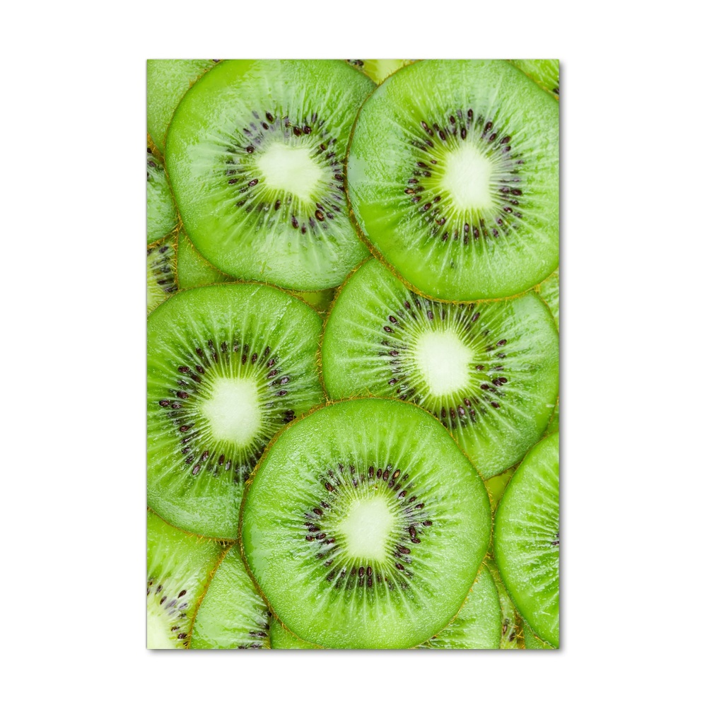 Tableau photo sur verre Kiwi