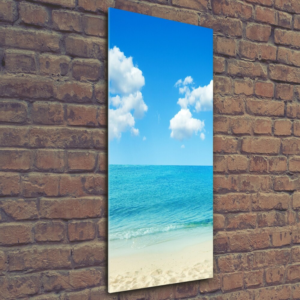 Tableau sur verre Plage tropicale ocean