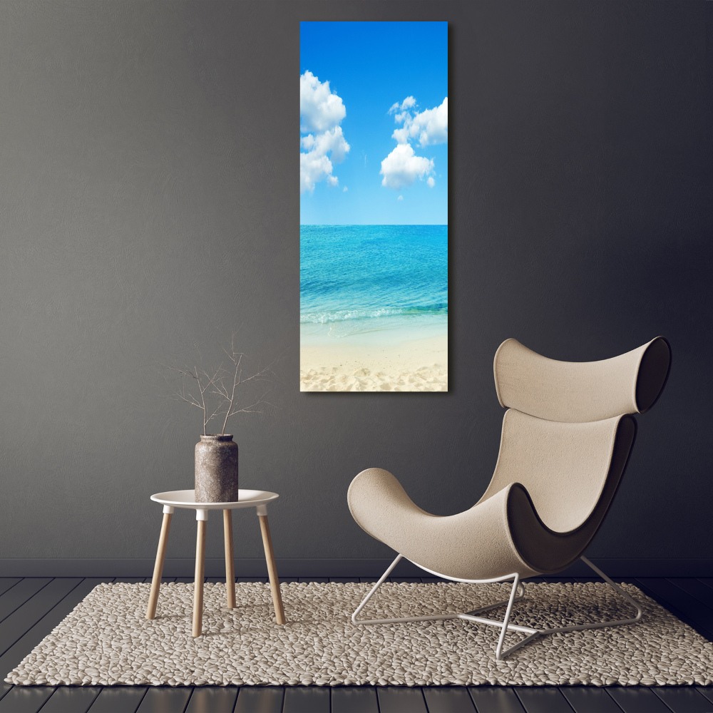 Tableau sur verre Plage tropicale ocean