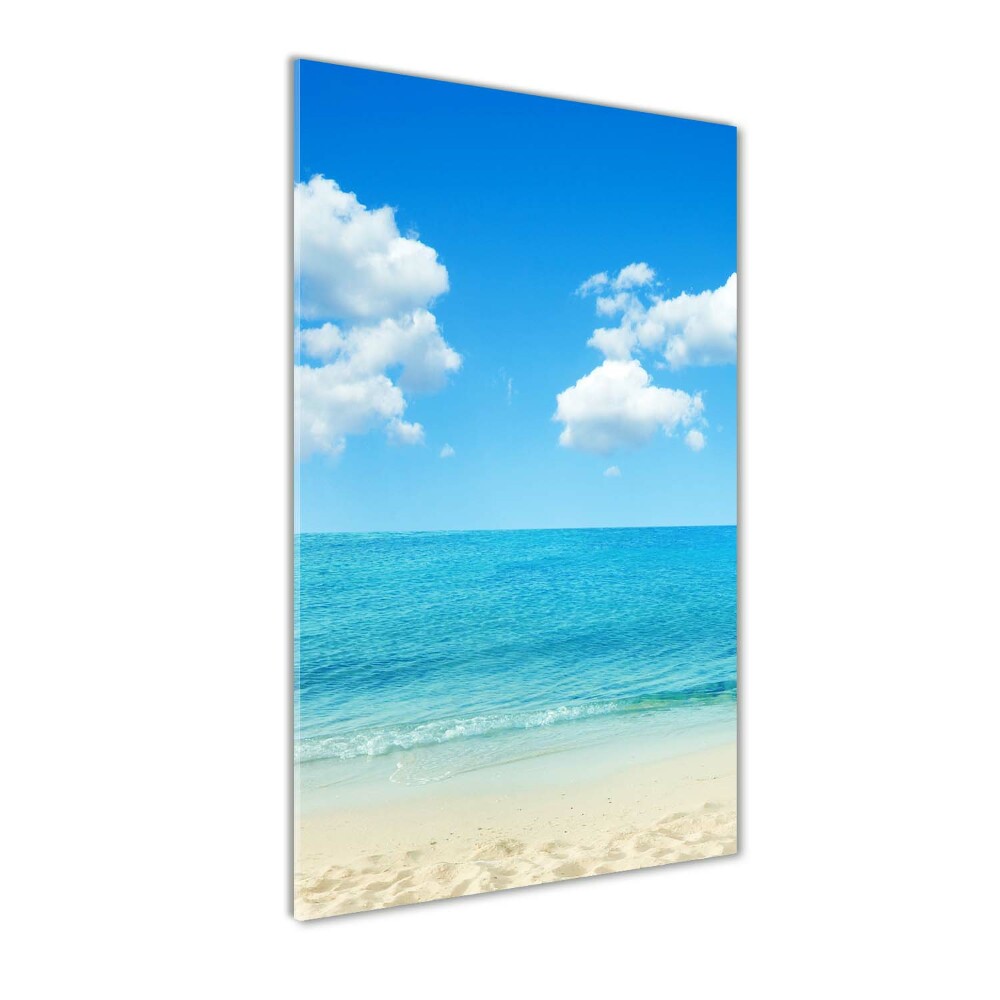 Tableau sur verre Plage tropicale ocean