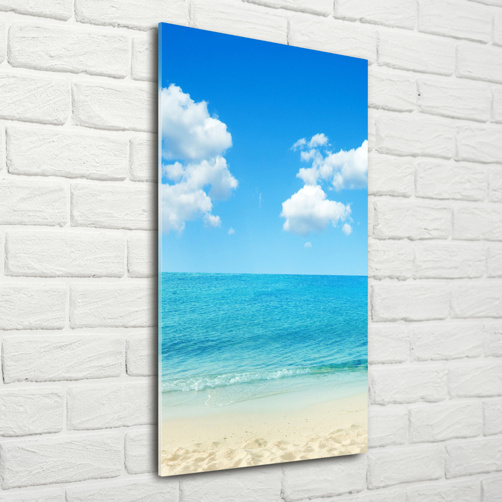 Tableau sur verre Plage tropicale ocean