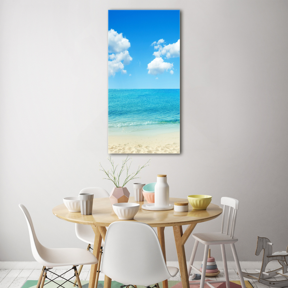 Tableau sur verre Plage tropicale ocean