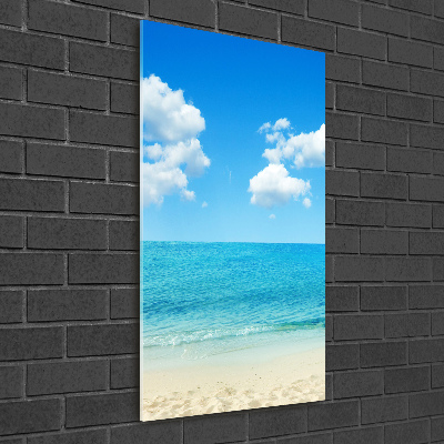 Tableau sur verre Plage tropicale ocean