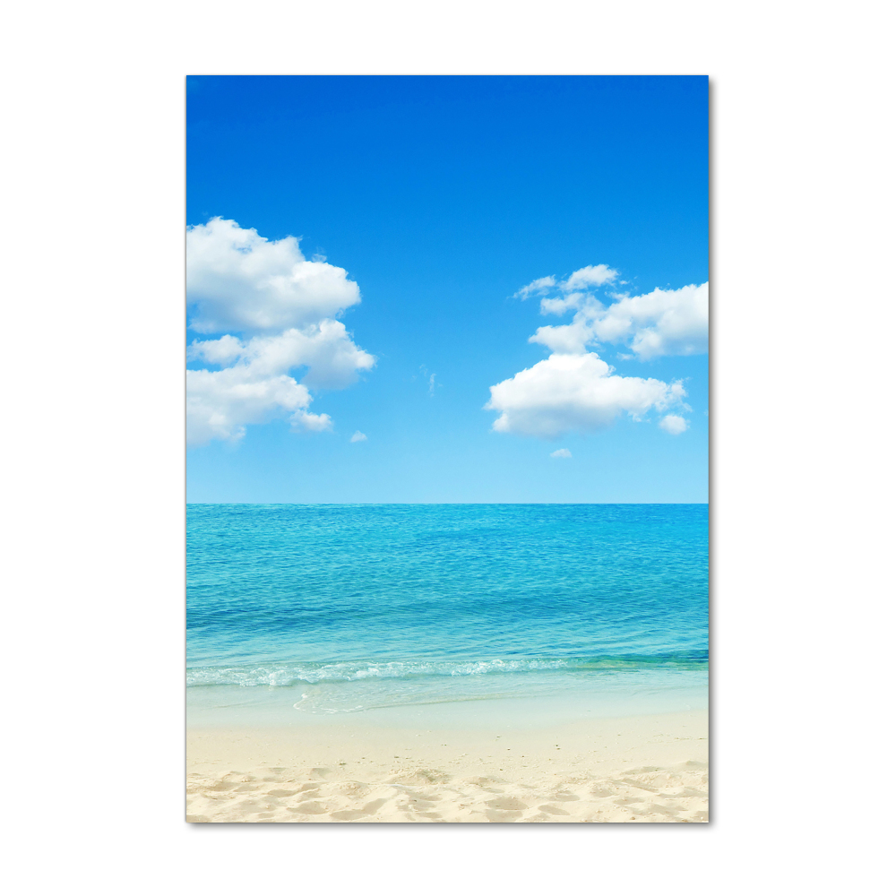 Tableau sur verre Plage tropicale ocean