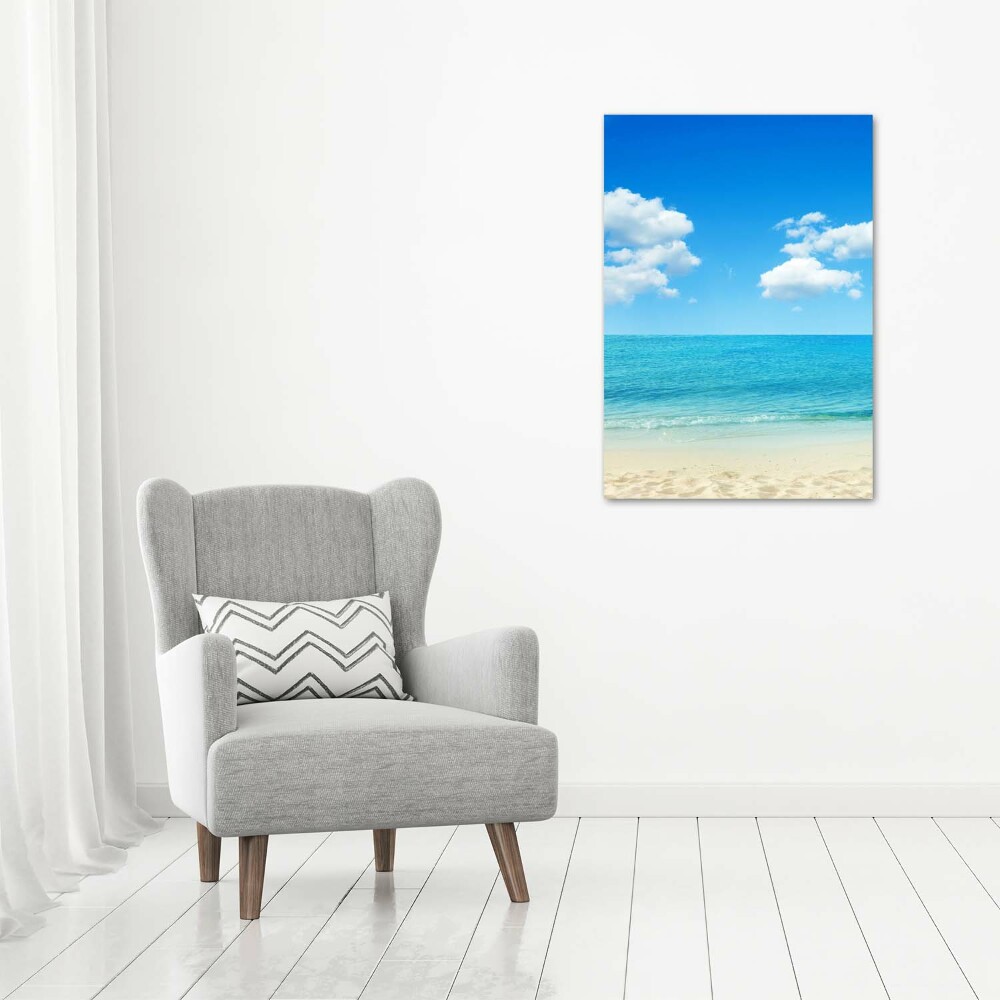 Tableau sur verre Plage tropicale ocean